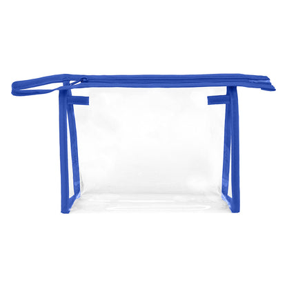 Clear Cosmetic Zippered Bag