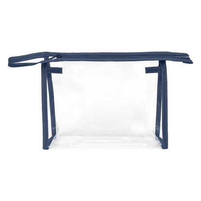 Clear Cosmetic Zippered Bag