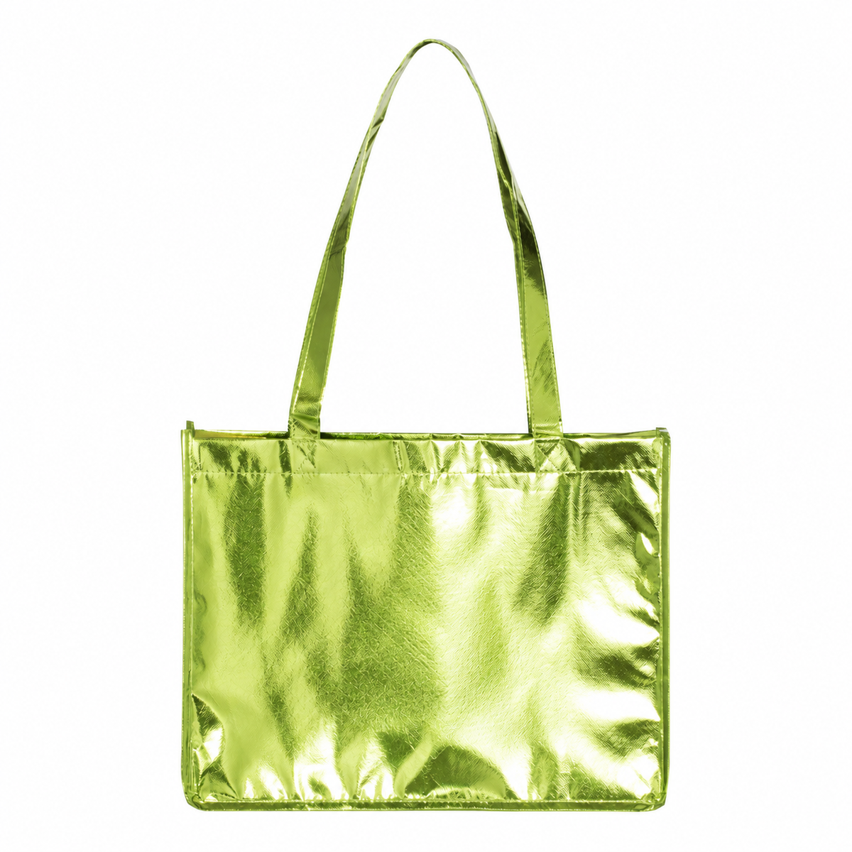 Luxe Metallic Tote Bag