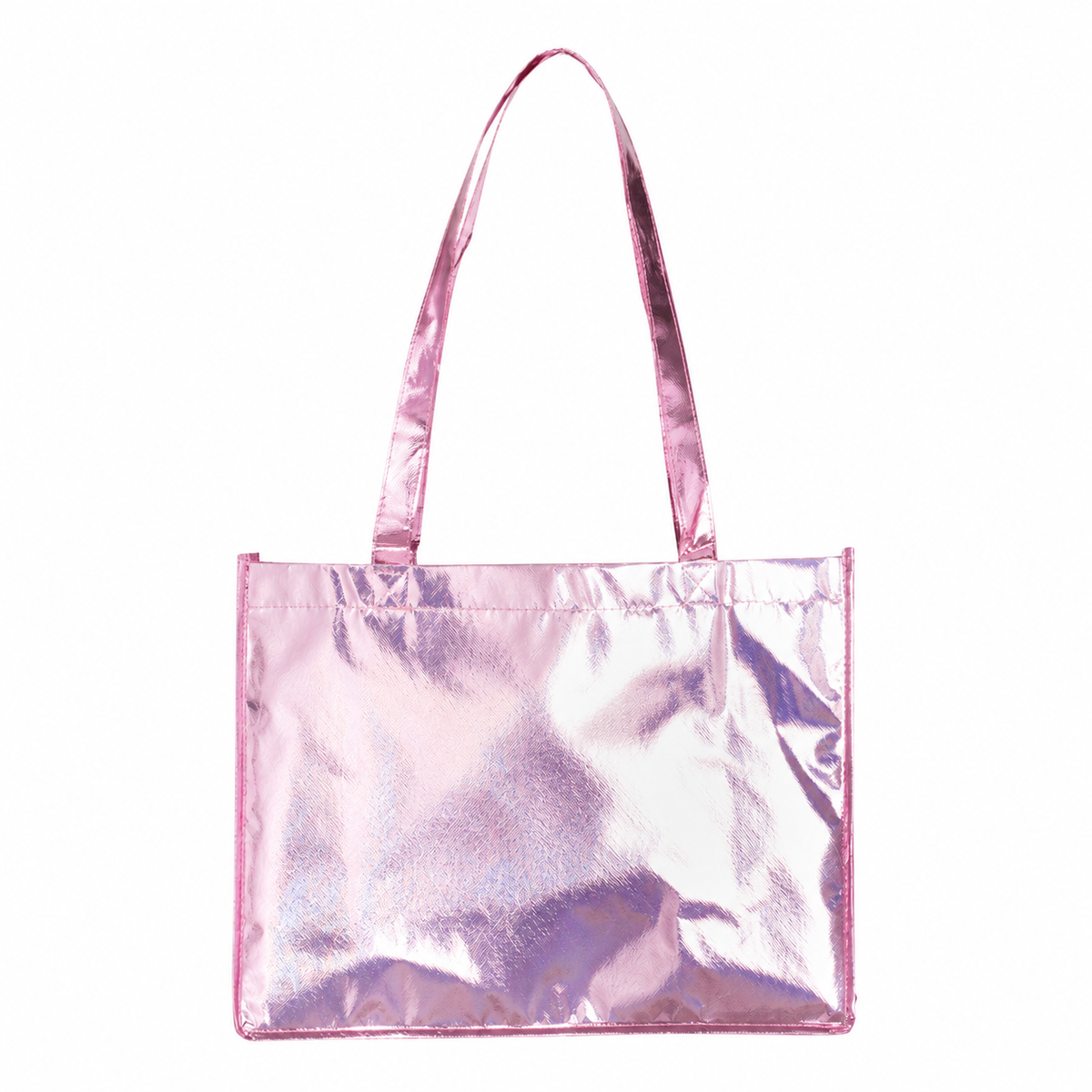 Luxe Metallic Tote Bag