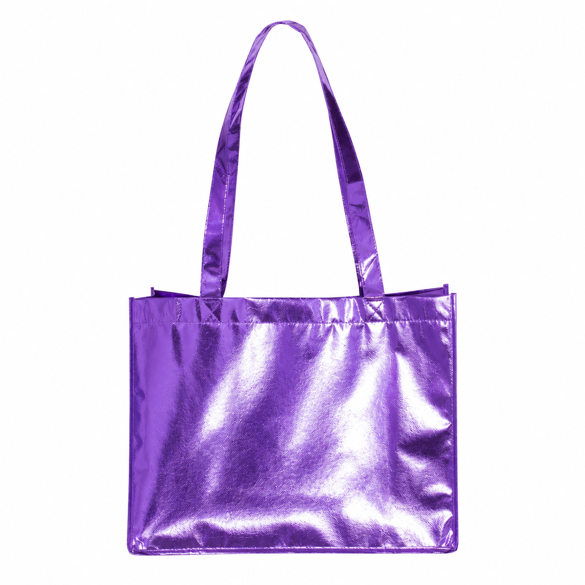 Luxe Metallic Tote Bag