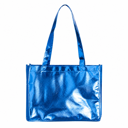 Luxe Metallic Tote Bag