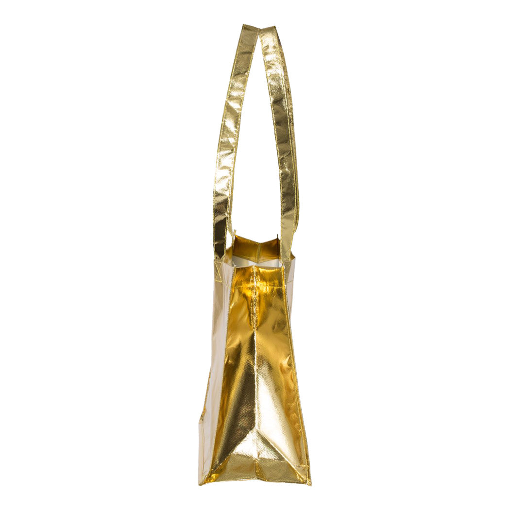 Luxe Metallic Tote Bag