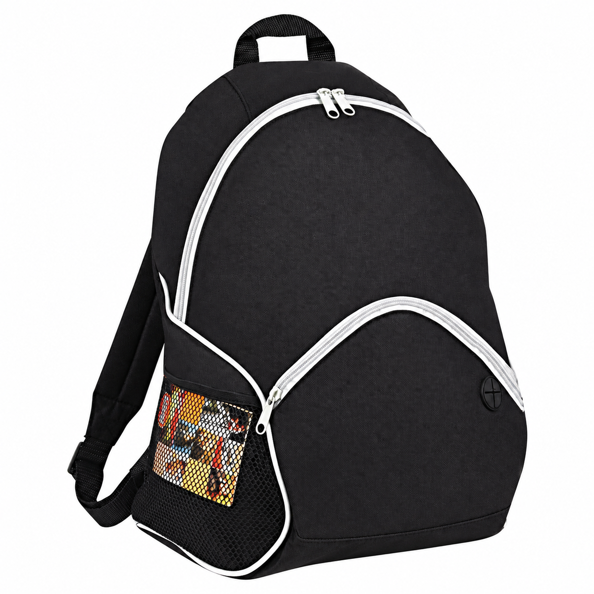 Poly Multi-Pocket School Backpack