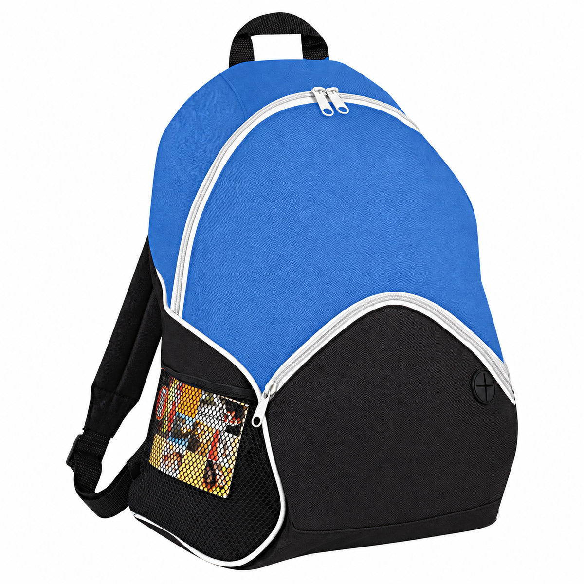 Poly Multi-Pocket School Backpack