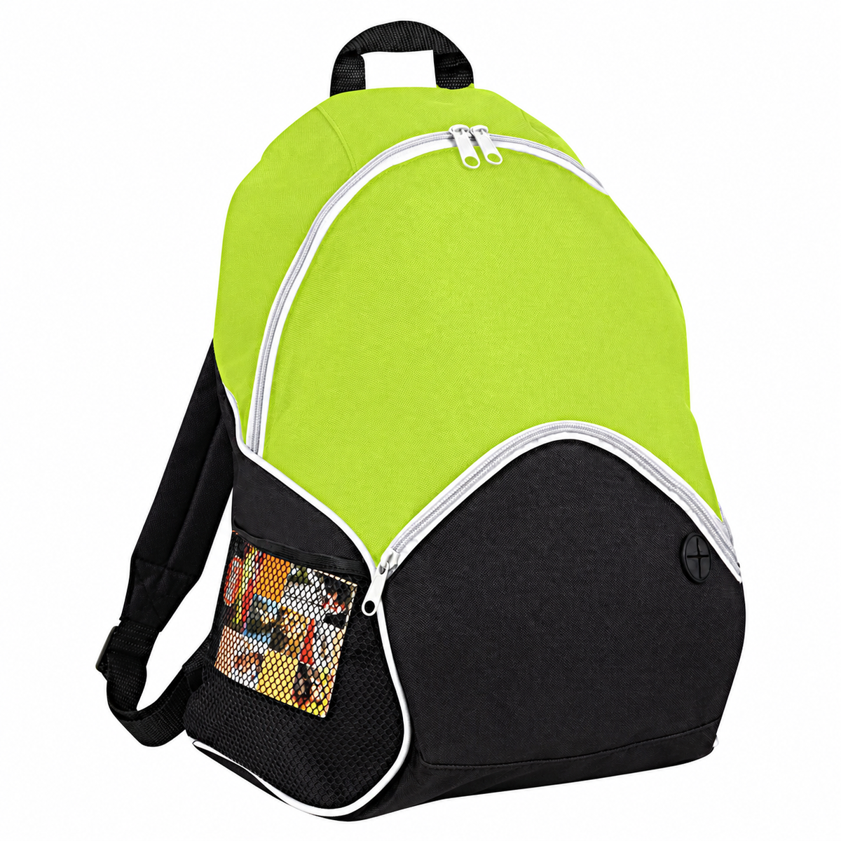 Poly Multi-Pocket School Backpack