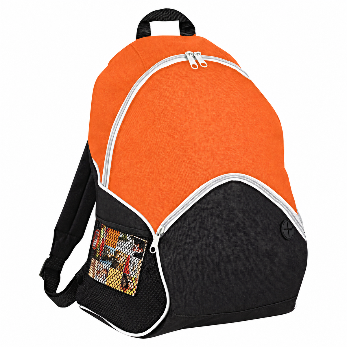 Poly Multi-Pocket School Backpack