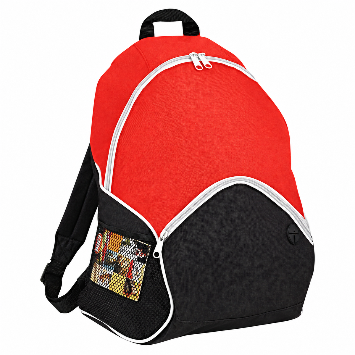 Poly Multi-Pocket School Backpack