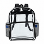 Mesh Pocket Clear Backpack