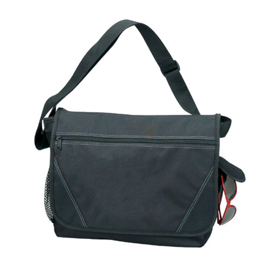 Poly Deluxe Organizer Messenger Bag