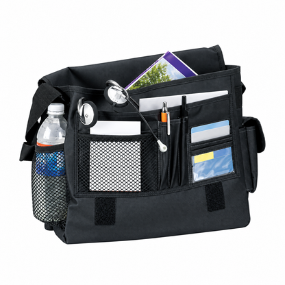 Poly Deluxe Organizer Messenger Bag