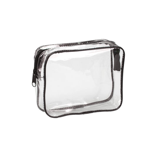 Clear Vinyl Travel Cosmetic Organizer