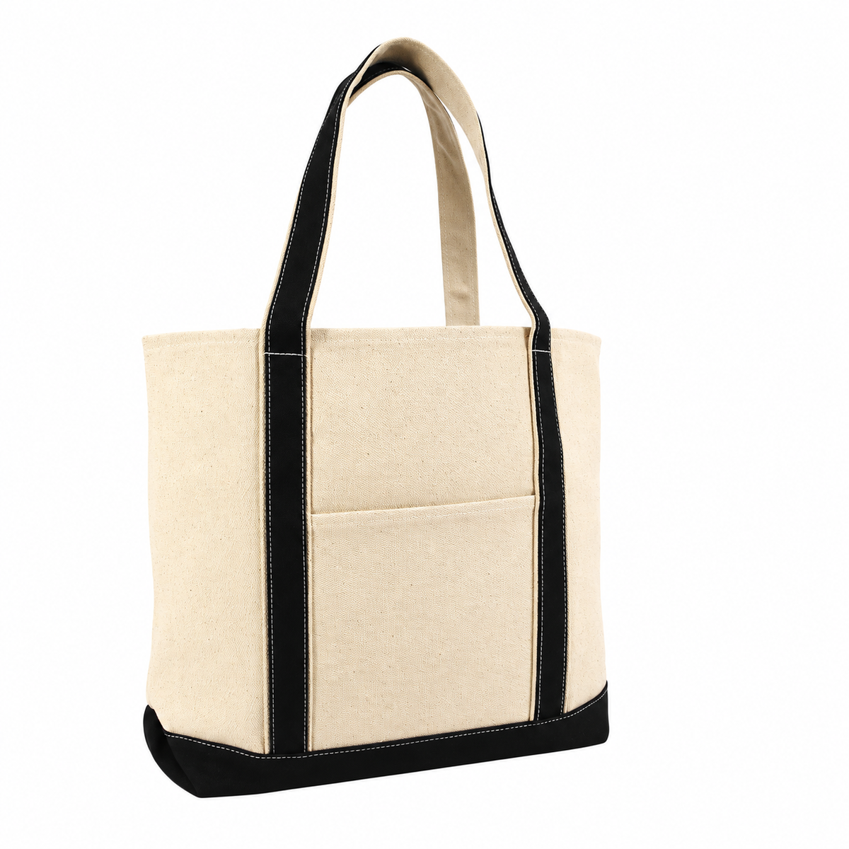 XL Cotton Gusseted Tote Bag