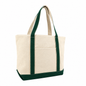 XL Cotton Gusseted Tote Bag