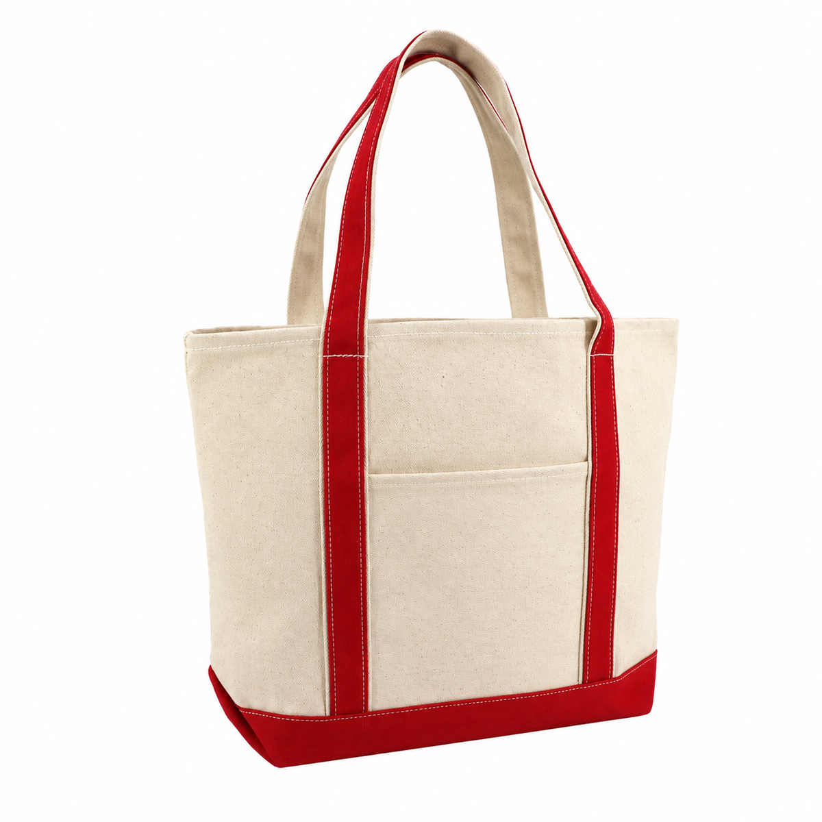 XL Cotton Gusseted Tote Bag