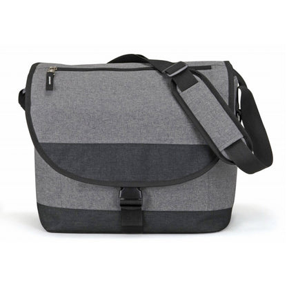 Heathered Laptop Messenger Bag