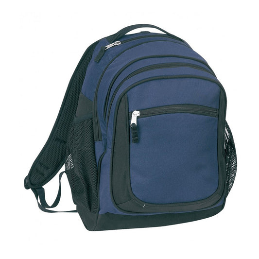 Black-Trim Deluxe School Backpack