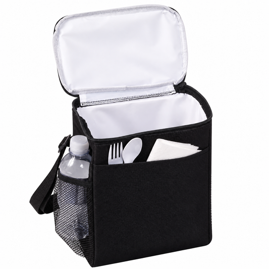 Poly 12 Can Vertical Cooler Bag