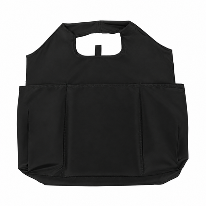 Roll-Up RPET Tote Bag with Front Pockets