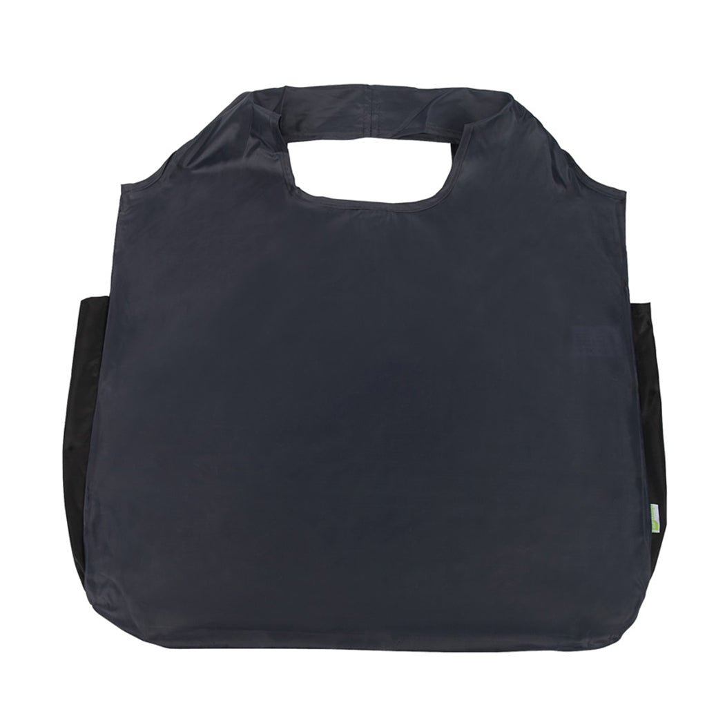 Roll-Up RPET Tote Bag with Front Pockets