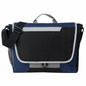 Bottle-Pocket Poly Messenger Bag