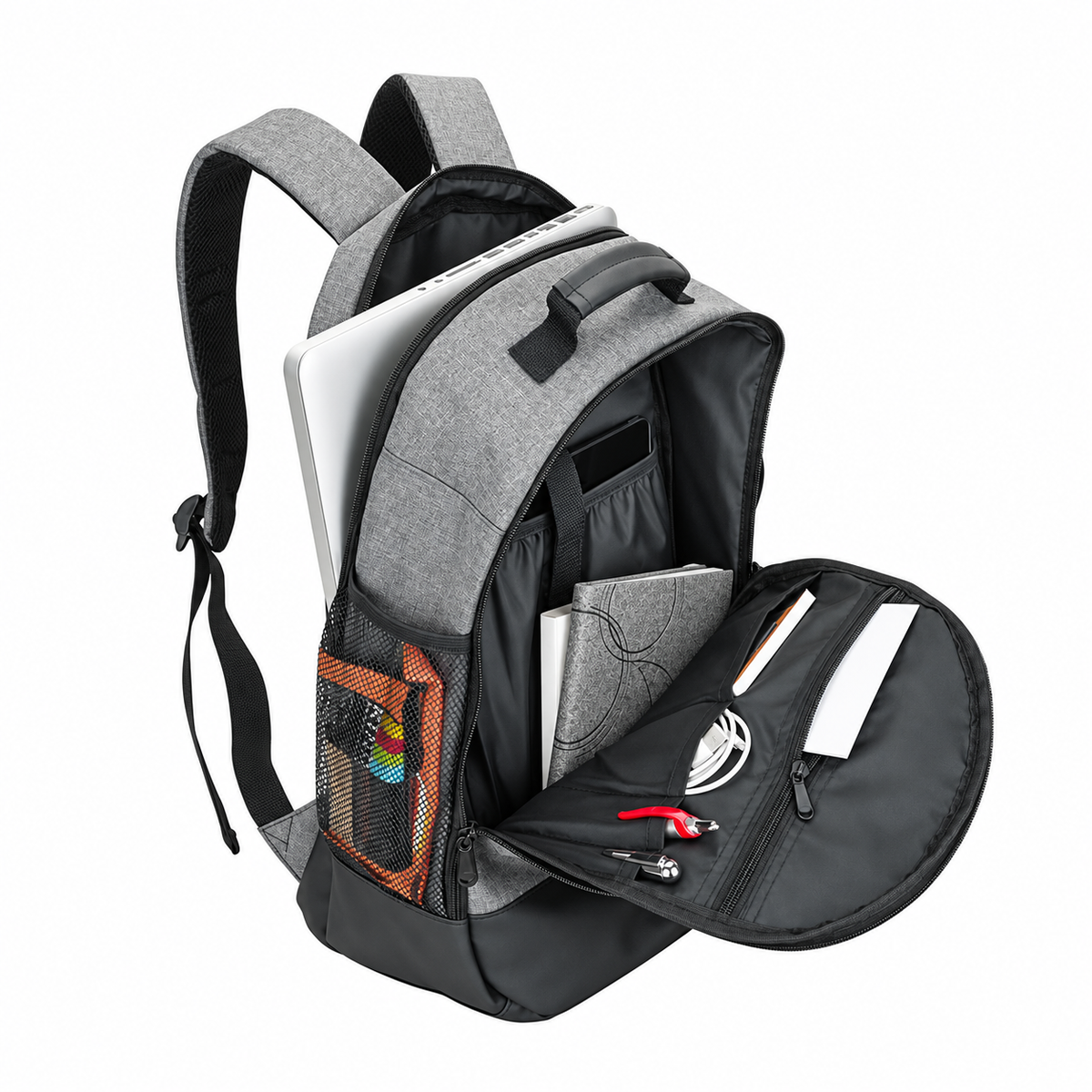 15.6-Inch Laptop Backpack with Front Pocket