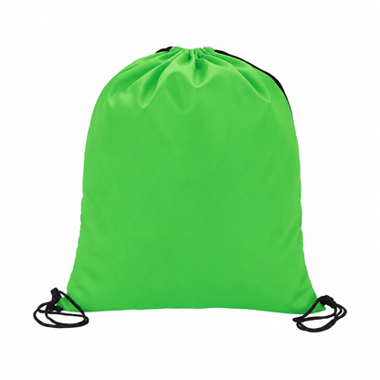 Nylon Drawstring Bag with Reinforced Corners