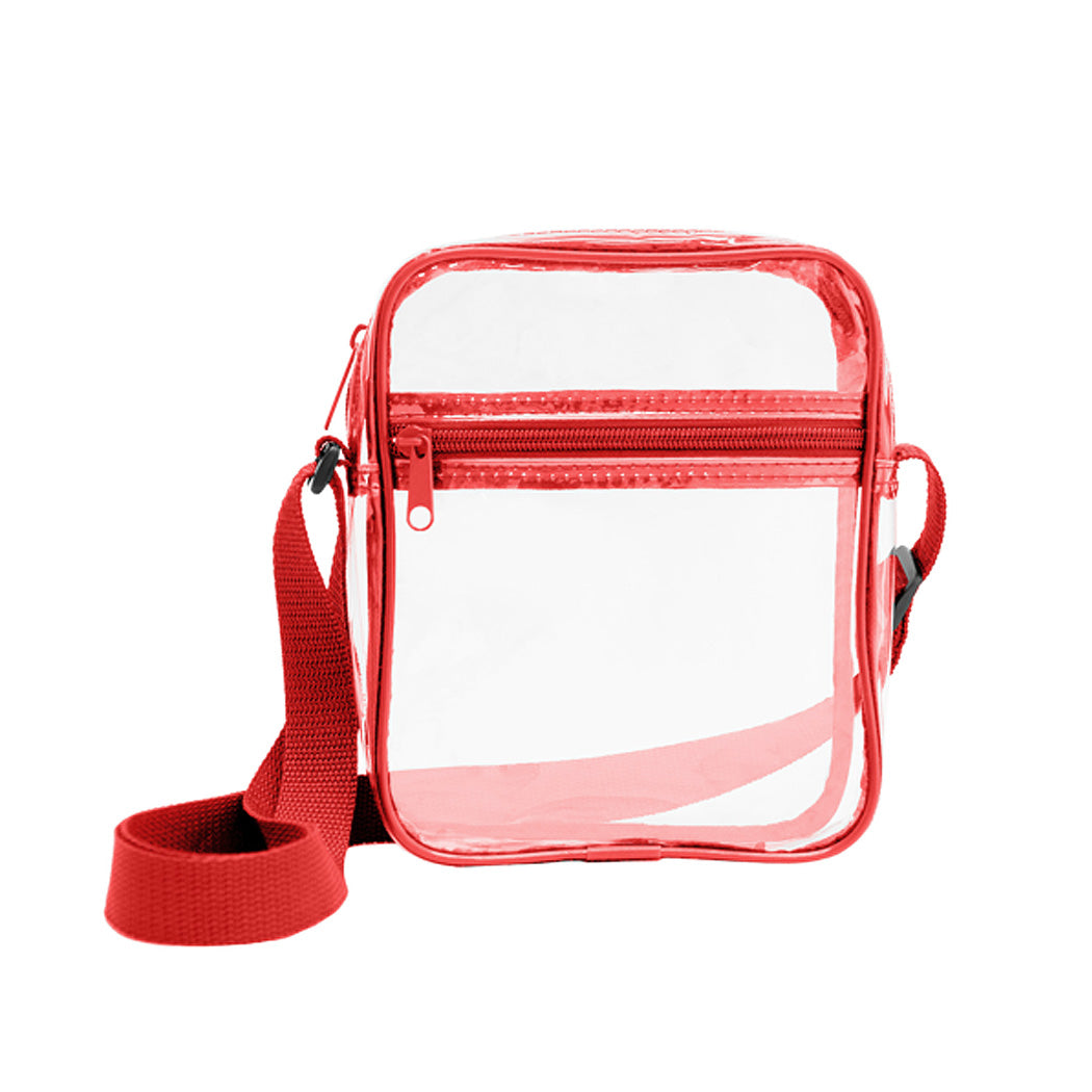Clear PVC Crossbody Pouch