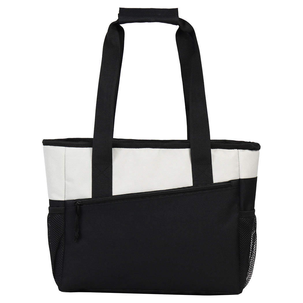 Velcro-Closure Insulated Tote Bag