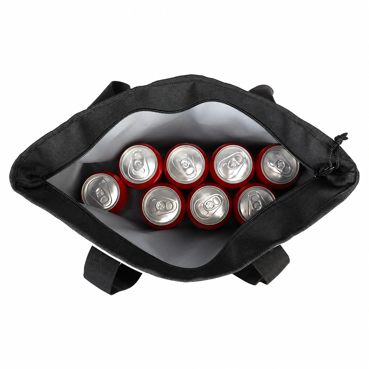 Velcro-Closure Insulated Tote Bag
