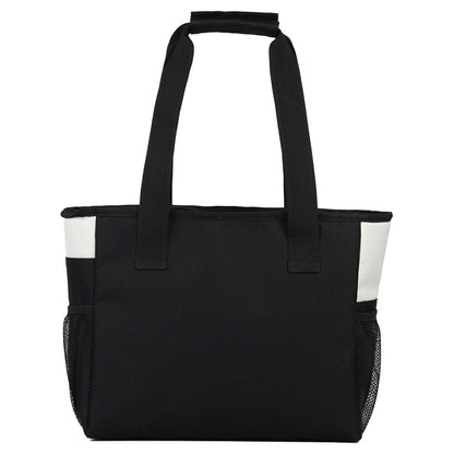 Velcro-Closure Insulated Tote Bag