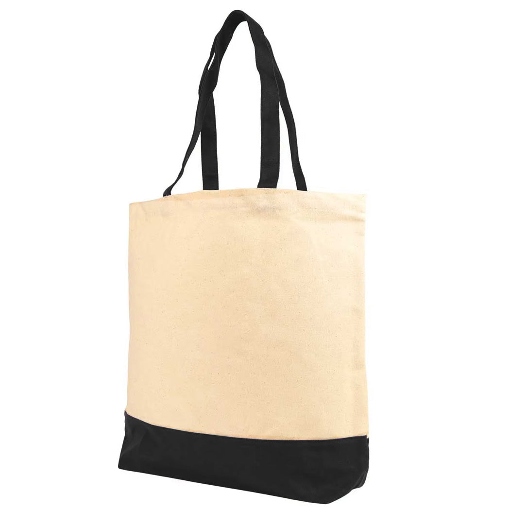 12 Cotton Canvas Tote Bag