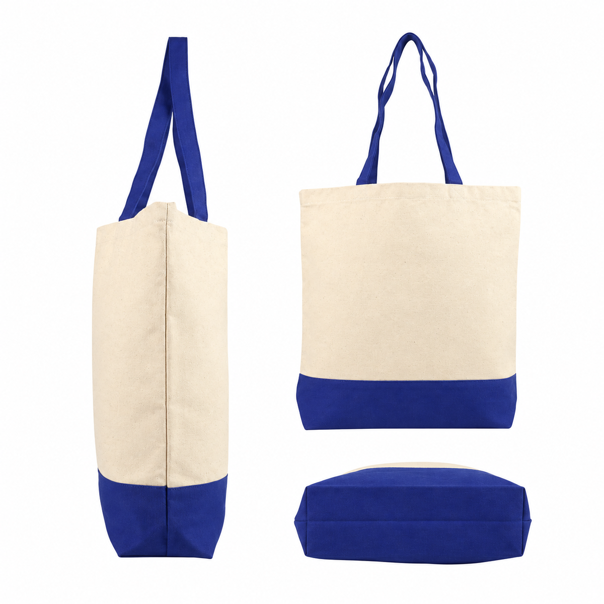 12 Cotton Canvas Tote Bag