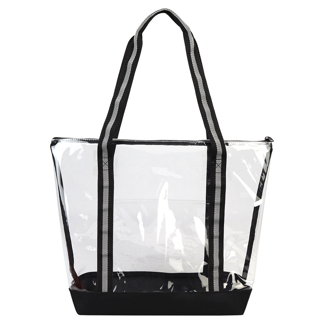 TPU Zippered Gusseted Tote Bag