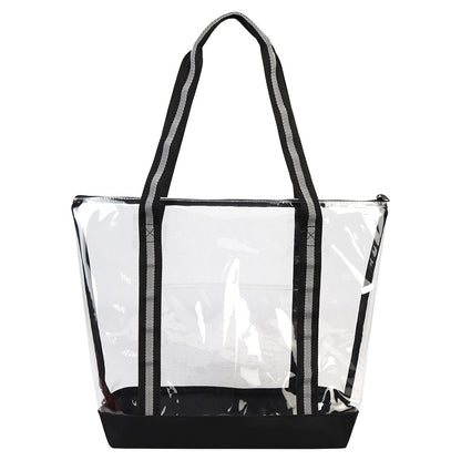 TPU Zippered Gusseted Tote Bag