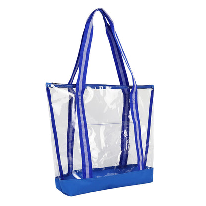TPU Zippered Gusseted Tote Bag