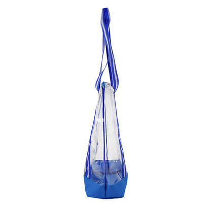 TPU Zippered Gusseted Tote Bag