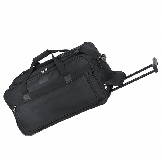 Velcro-Closure 22-Inch Rolling Duffel Bag