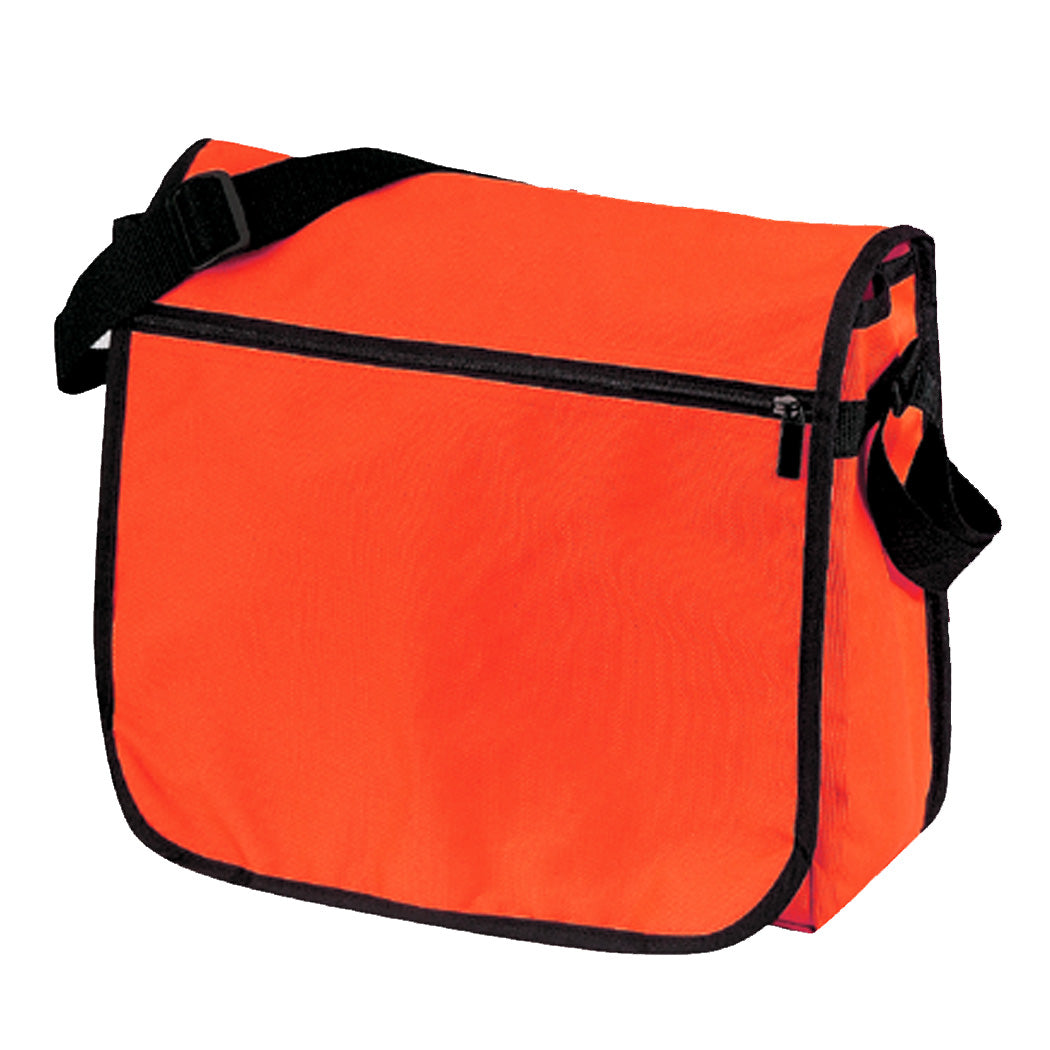 Front-Pocket 600D Polyester Messenger Bag