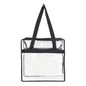 Clear Zippered Tote Bag