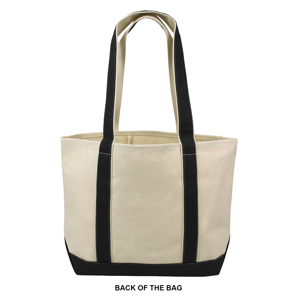 Heavyweight Canvas Gusseted Tote Bag