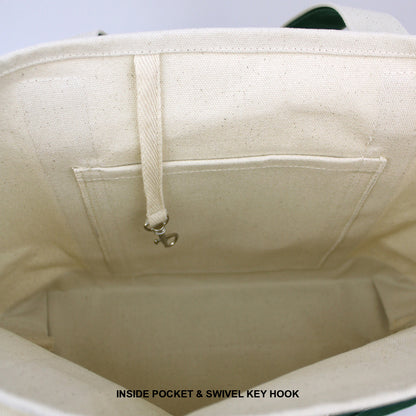 Heavyweight Canvas Gusseted Tote Bag