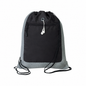 Zippered Poly Drawstring Bag