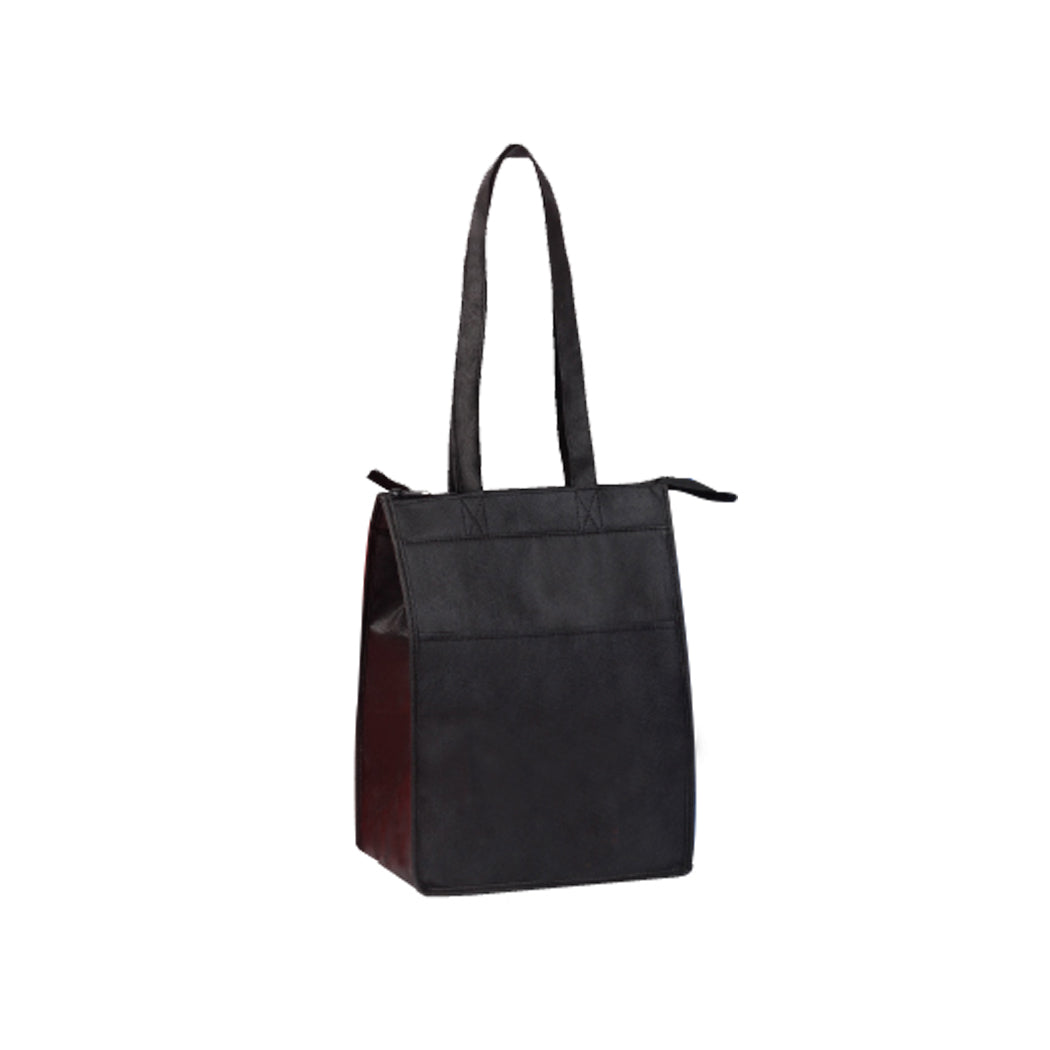 Non-Woven Insulated Zippered Lunch Tote Bag