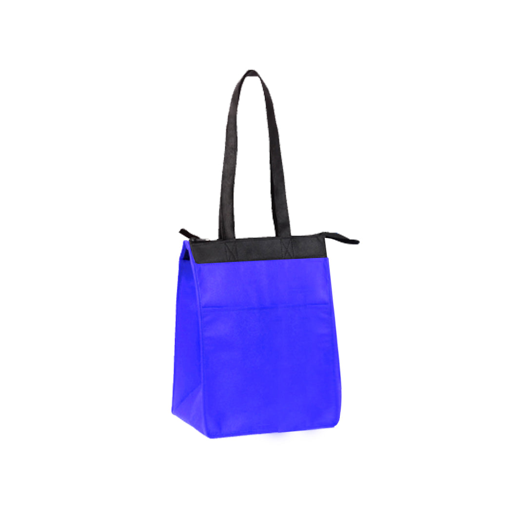 Non-Woven Insulated Zippered Lunch Tote Bag