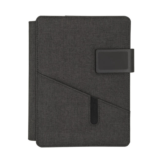 A5 Leatherette Padfolio with 50-Page Notebook