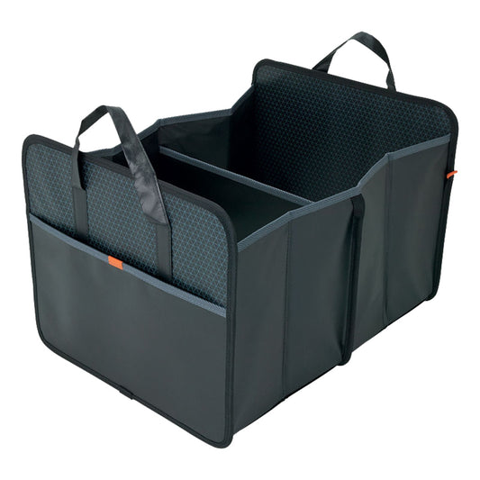 Foldable Two-Compartment Trunk Organizer
