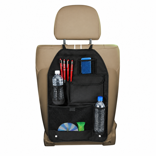 Deluxe Black Multi Pocket Organizer