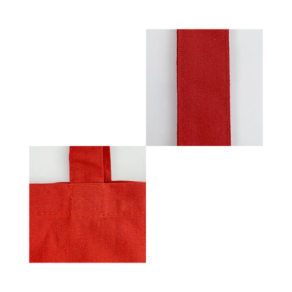 Recycled Cotton Canvas Tote Bag with Open Top