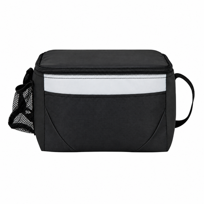 6 Can Color Block Lunch Cooler Bag